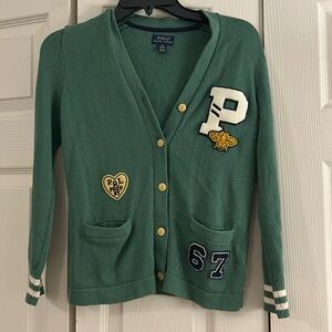 Polo ralph lauren kids varsity cardigan